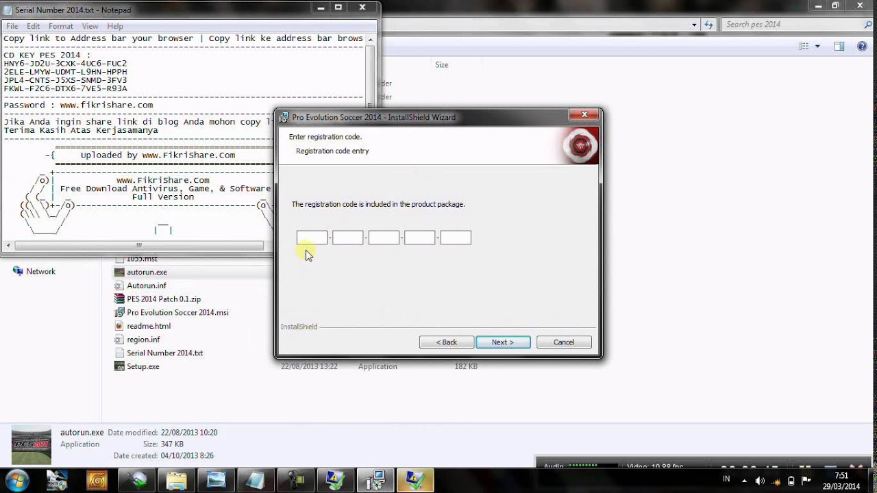 cara instal PES 2014 by Abi