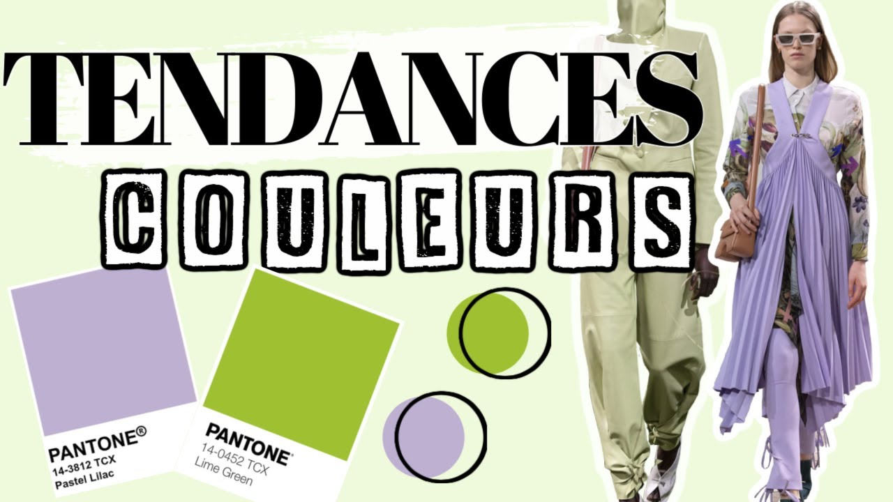 TENDANCES COULEURS PRINTEMPS/ÉTÉ 2021