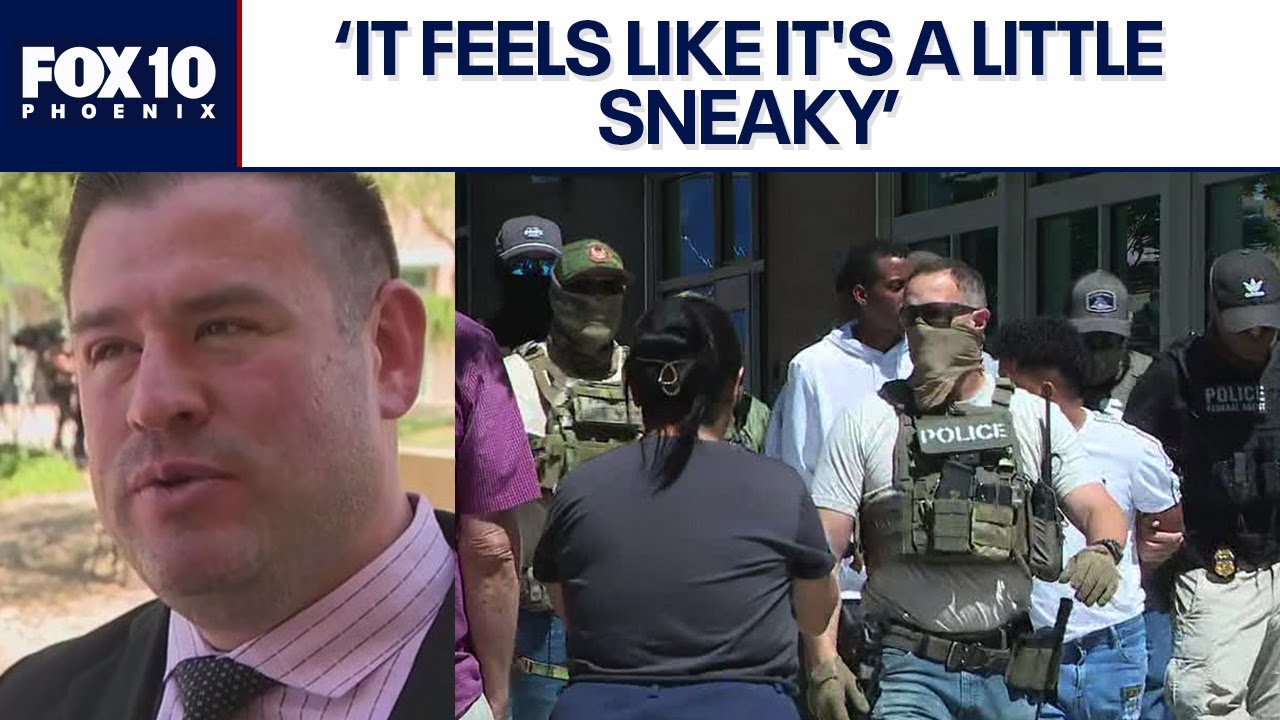 ICE agents take people into custody at Phoenix courthouse | FOX 10 Phoenix