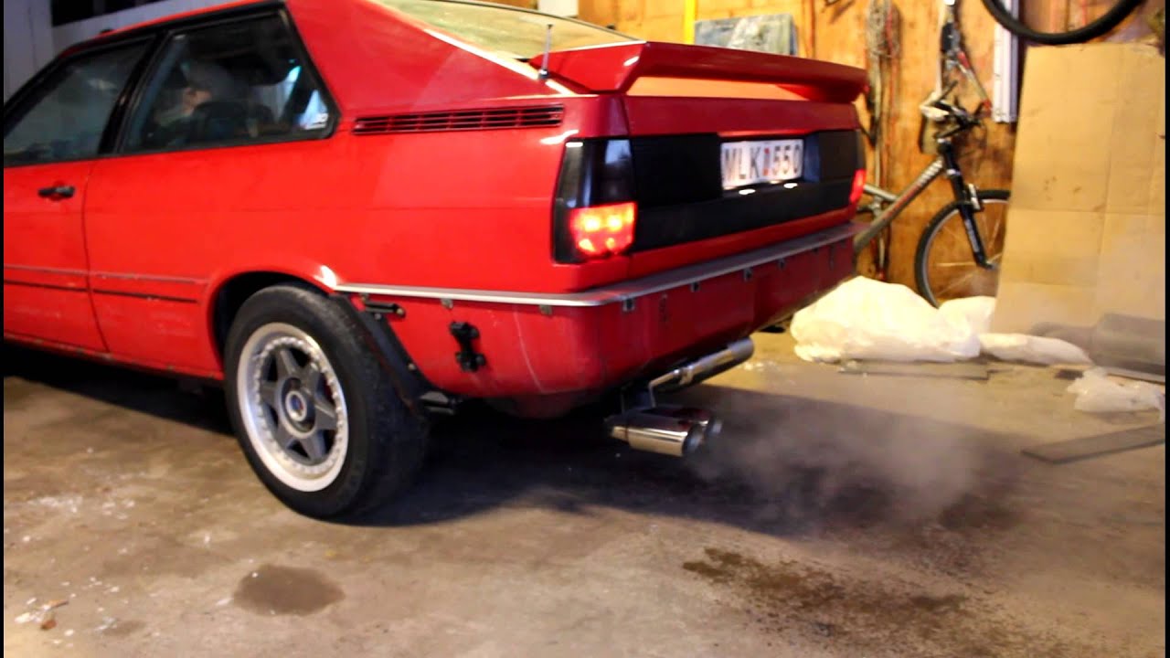 Audi coup&eacute; quattro-87 (incredible sound)