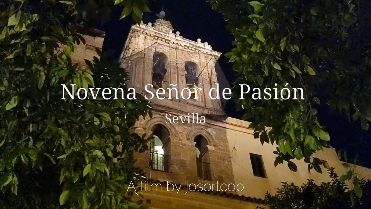 Preparativos Novena Señor de Pasión, Sevilla. Tradiciones locales. Audio original en directo.