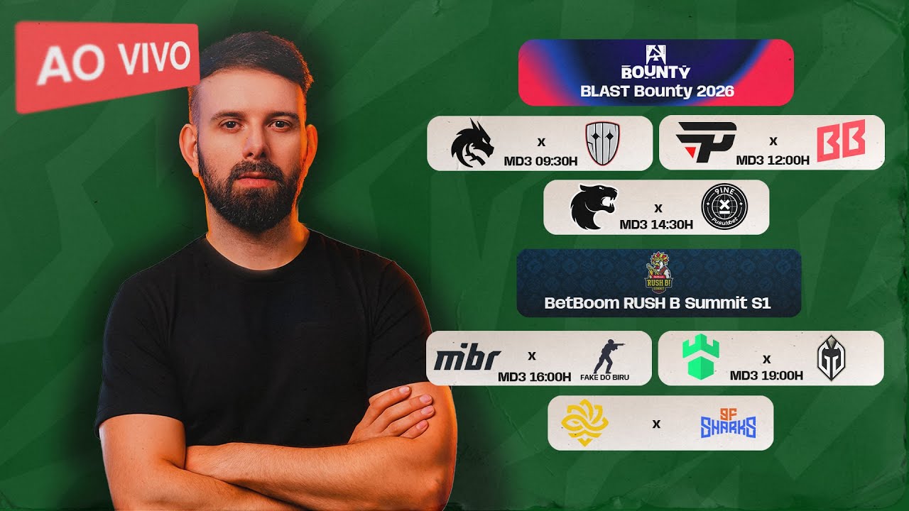 LIVE: Legacy vs Sharks - BetBoom RUSH B Summit Season 1 - !LIVEPIX