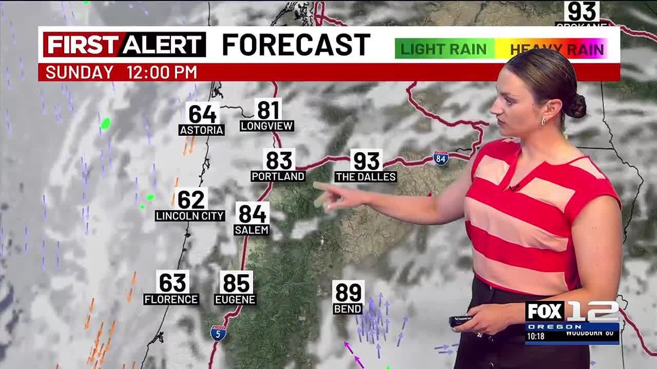Saturday evening weather forecast (8/23)