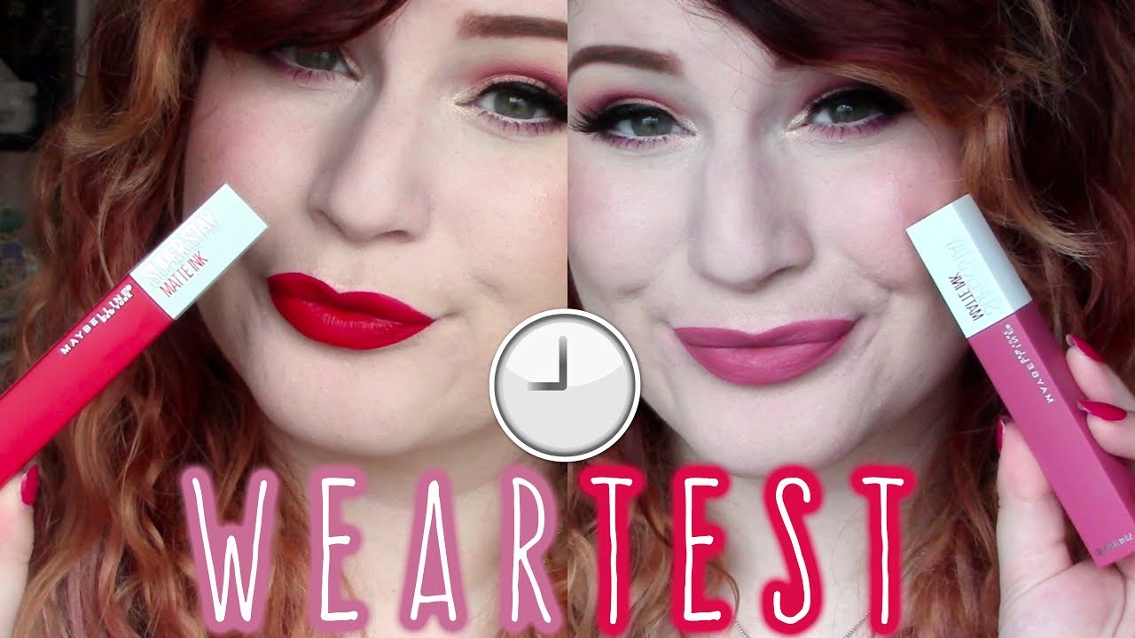 MAYBELLINE SUPERSTAY MATTE INK LIP COLOR LASTING IMPRESSION REVIEW