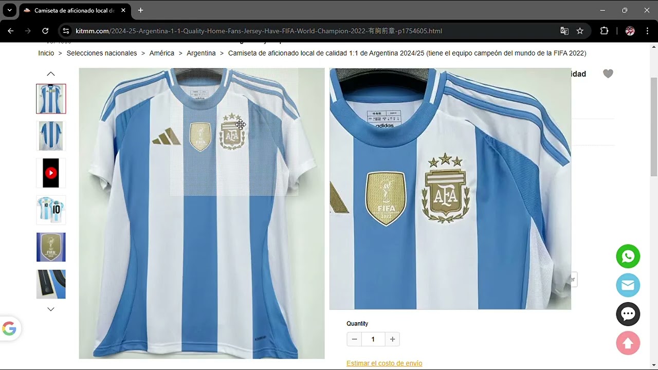 HOY TE VENGO A MOSTRAR Kitmm PAGINA DE CAMISETAS IMPORTADAS!!! ¿Cómo hacer para comprar en Kitmm?
