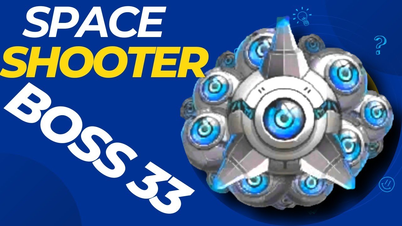 Space Shooter Galaxy Attack Boss Level 33 | Boss 33 Fight- Gameplay IOS & Android