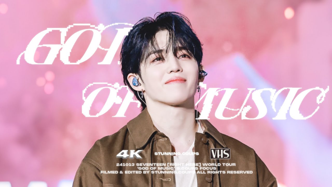 [4K] 241013 Seventeen RIGHT HERE ‘God of Music' S.COUPS 세븐틴 에스쿱스 최승철 '음악의 신' 직캠