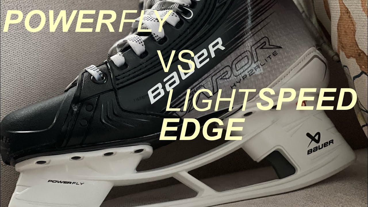 Bauer Powerfly VS TUUK Lightspeed Edge Holder Review!!