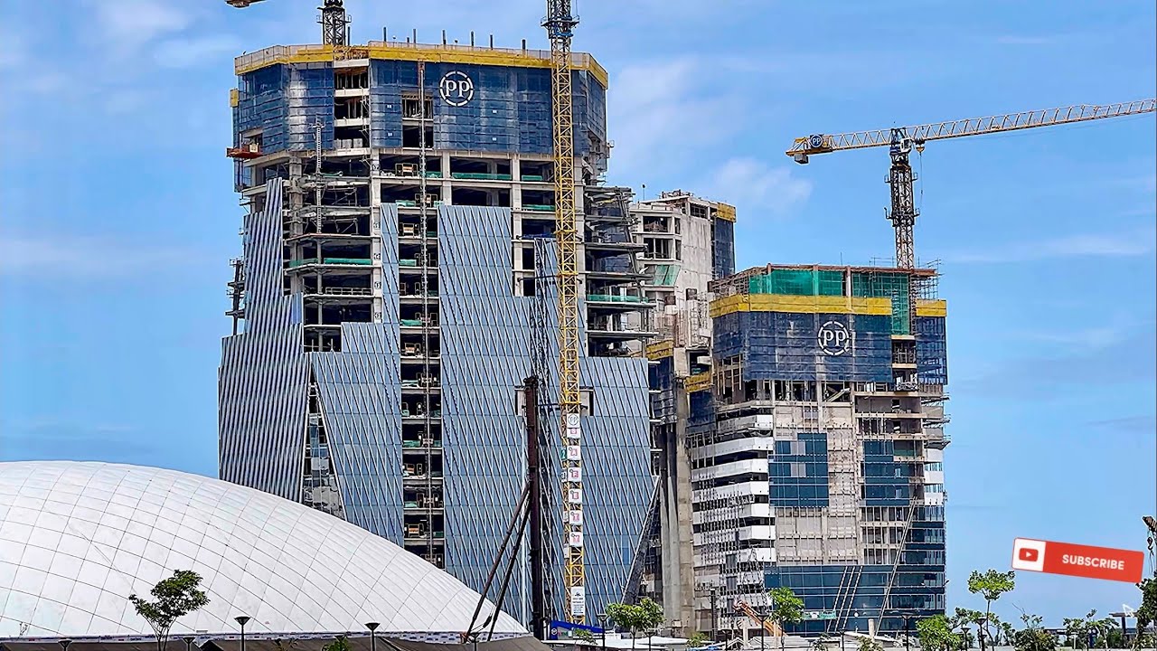 PIK 2 GEDUNG BNI TOWER & GEDUNG MANDIRI TOWER @ CBD PIK2 UPDATE FEBRUARY 2025 progress terbaru