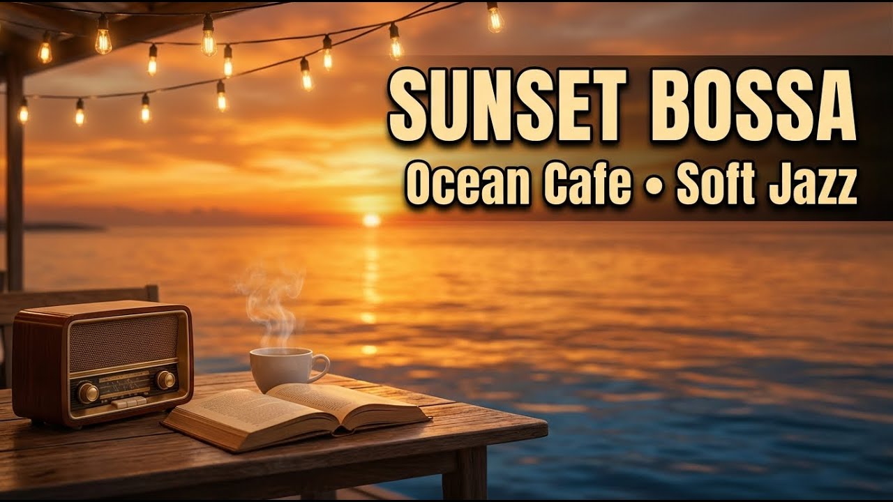 Warm Sunset Bossa Nova  Ocean Cafe Relaxing Jazz