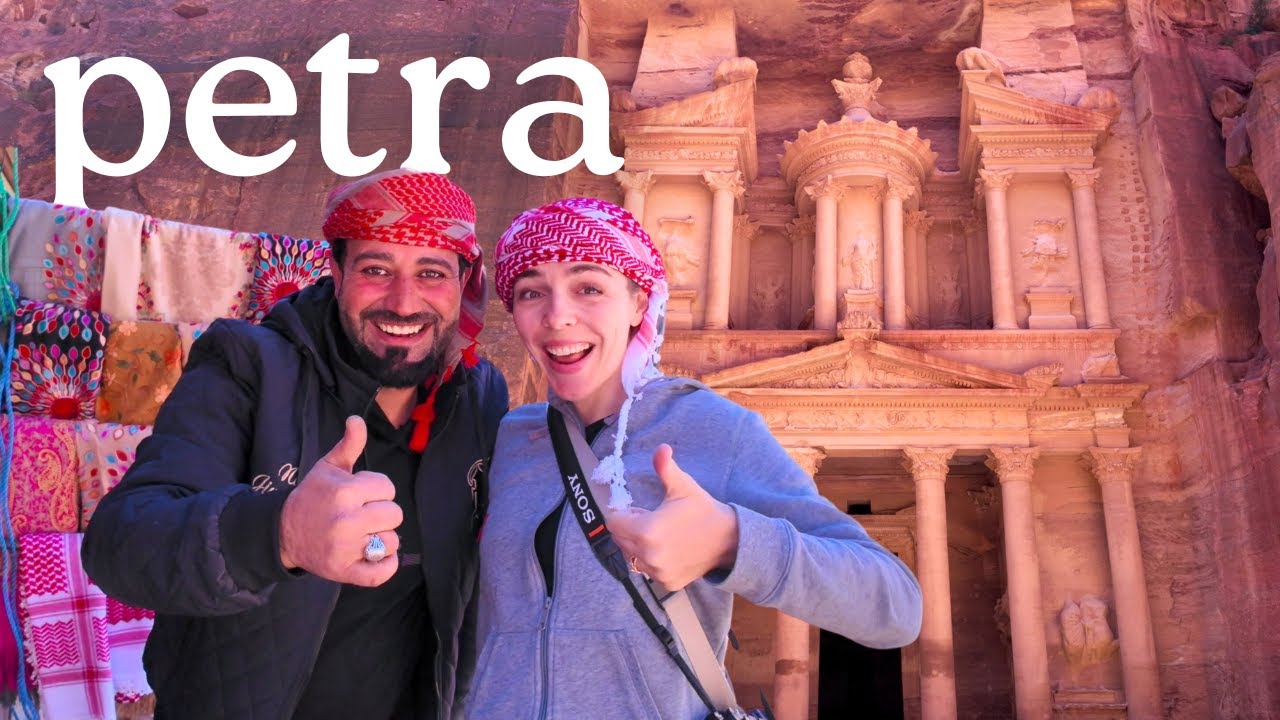 Exploring the LOST CITY of PETRA in JORDAN | Full Tour | Jordan Road Trip travel vlogs | EP 2