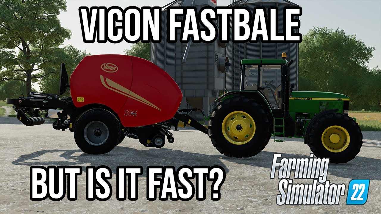 Vicon Fastbale Mod Review | Farming Simulator 22