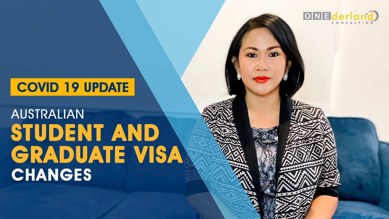 Australian Student and graduate visa changes December 2020   COVID 19 update