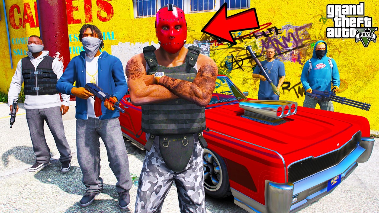 Franklin Creating His Own Gang in GTA 5 | SHINCHAN and CHOP