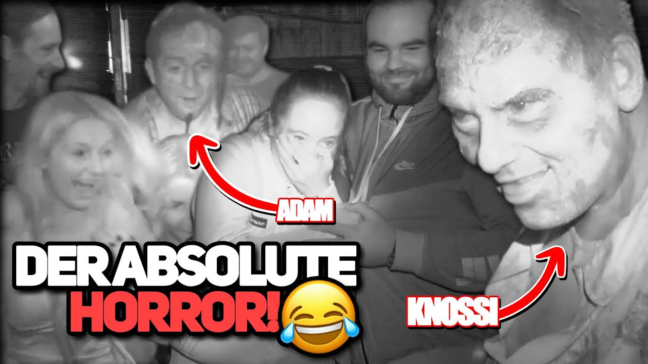 LEUTE IM HORROR MAZE ERSCHRECKT 😂 MIT DER KETTENSÄGE DURCH TRAUMATICA 👻