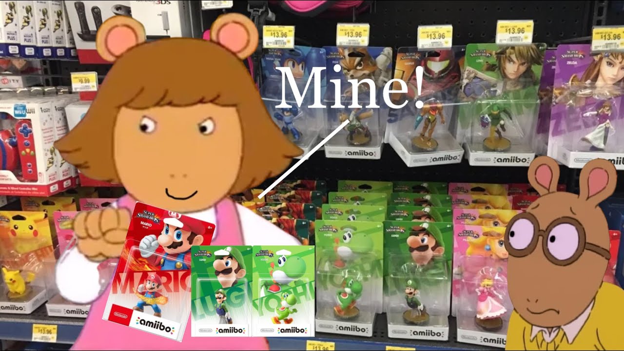 D.W. Steals Amiibos from the store/Grounded.