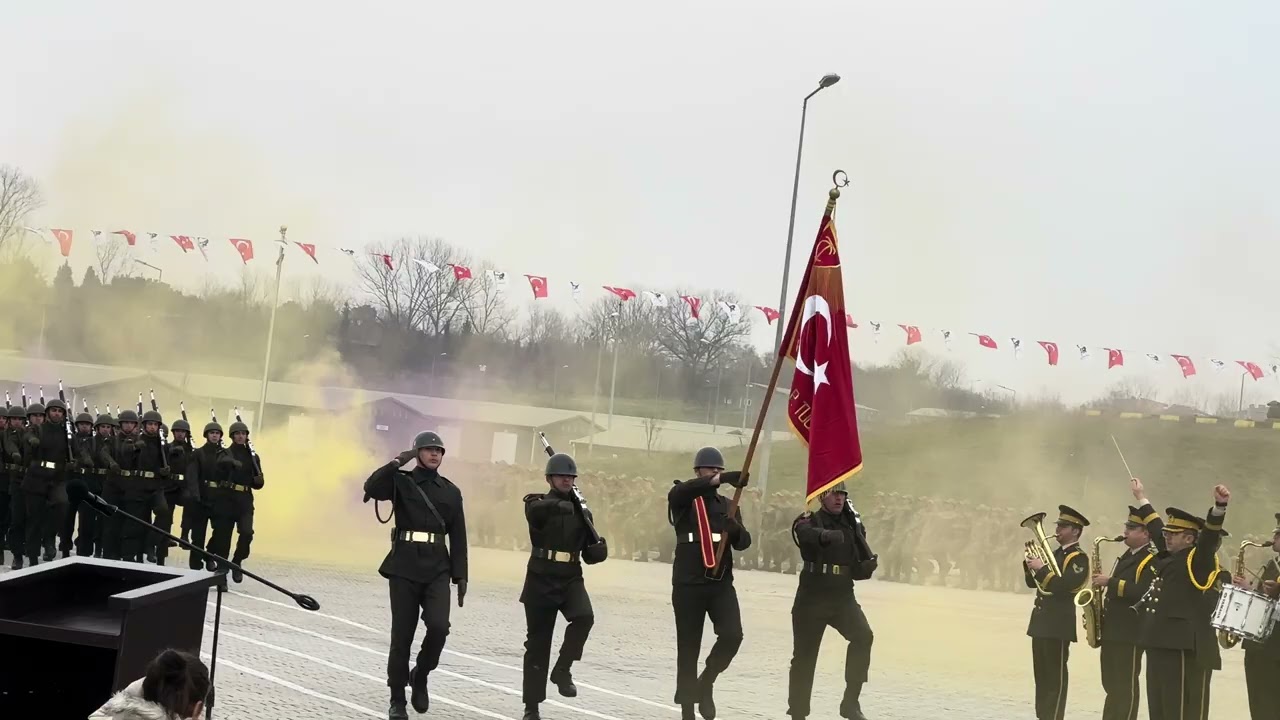5. Kolordu 66.mekanize tugay Komutanlığı 1 Mart 2024 acemi erler yemin töreni geçiti