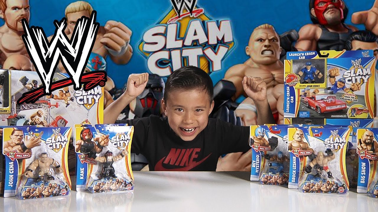 WWE SLAM CITY Figure Review - Superstar STOP MOTION ACTION!!