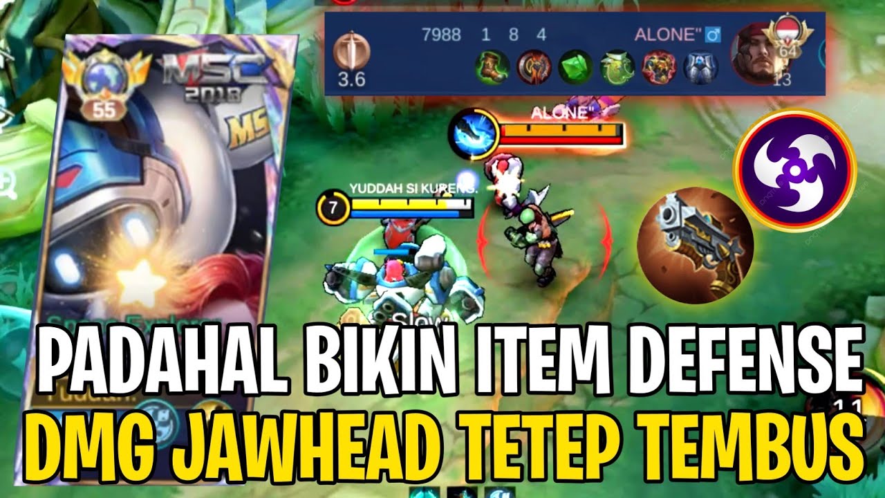 Jawhead Assassin IZI KILL LAPU LAPU - TOP GLOBAL JAWHEAD - MOBILE LEGENDS