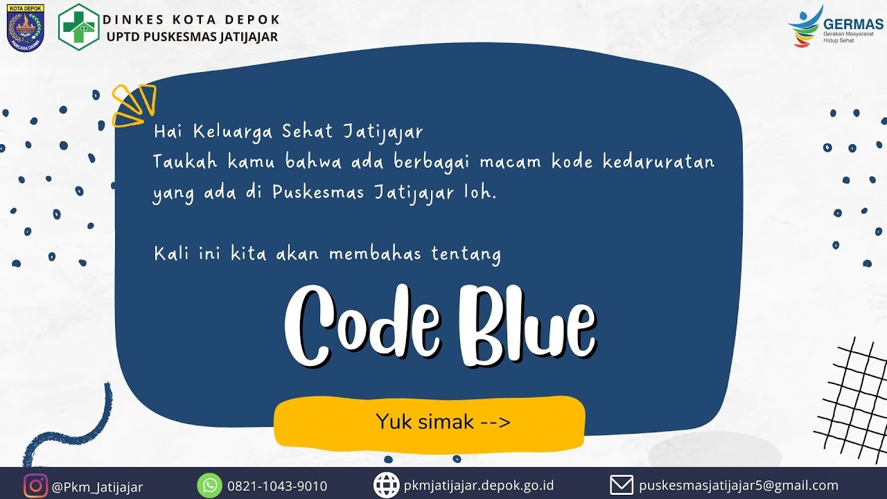 SIMULASI CODE BLUE DI PUSKESMAS JATIJAJAR