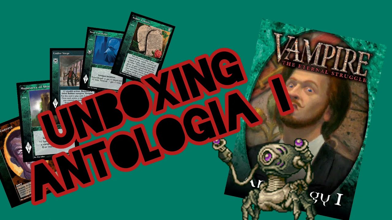 VTES: Unboxing ANTOLOGIA 1 - PT-BR