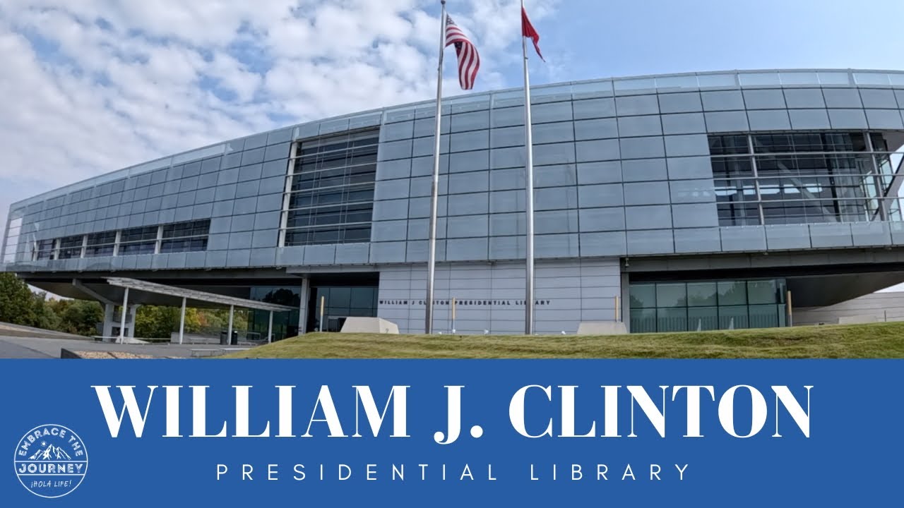 William J. Clinton Presidential Library & Museum 🇺🇸 (Ep. 14 - English)