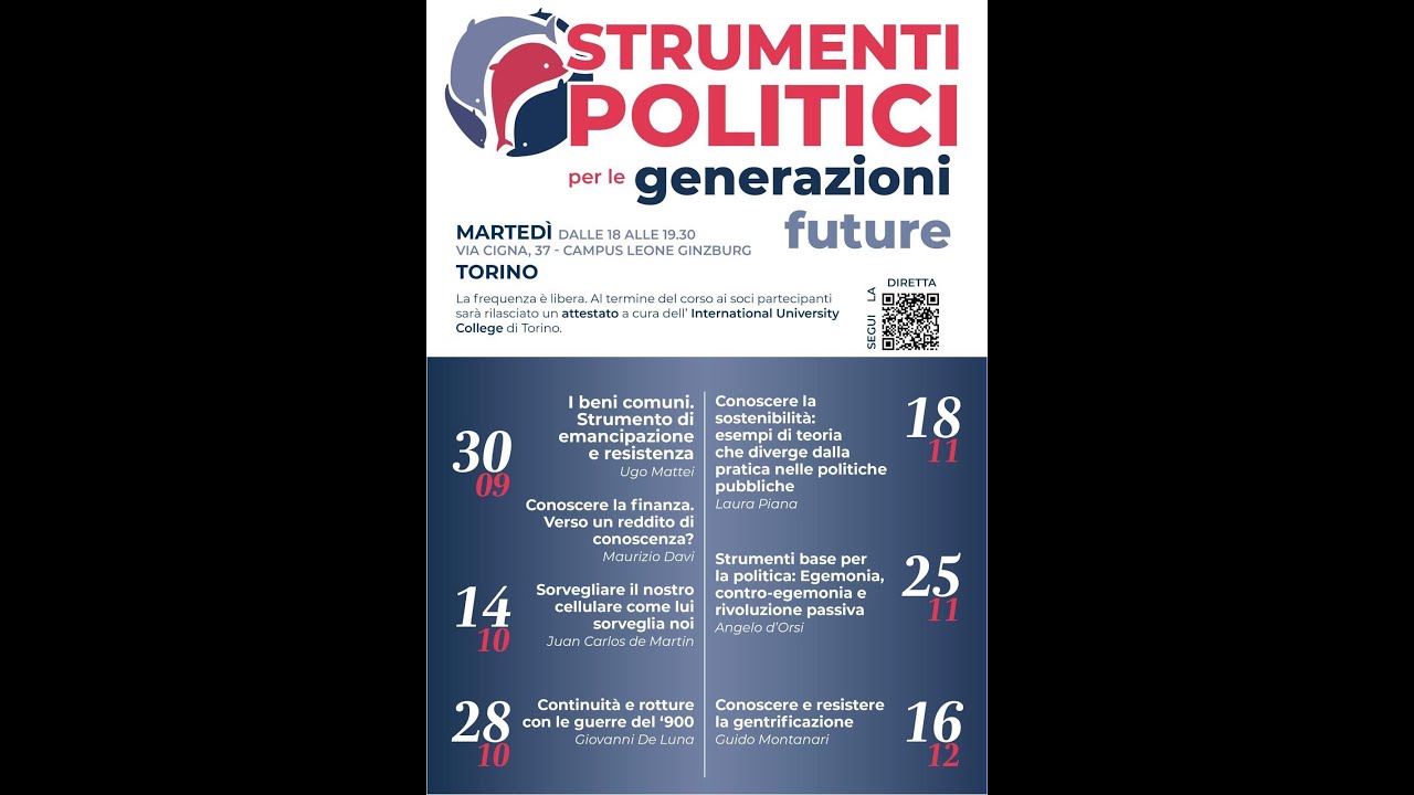 2/6 STRUMENTI POLITICI per le Generazioni Future
