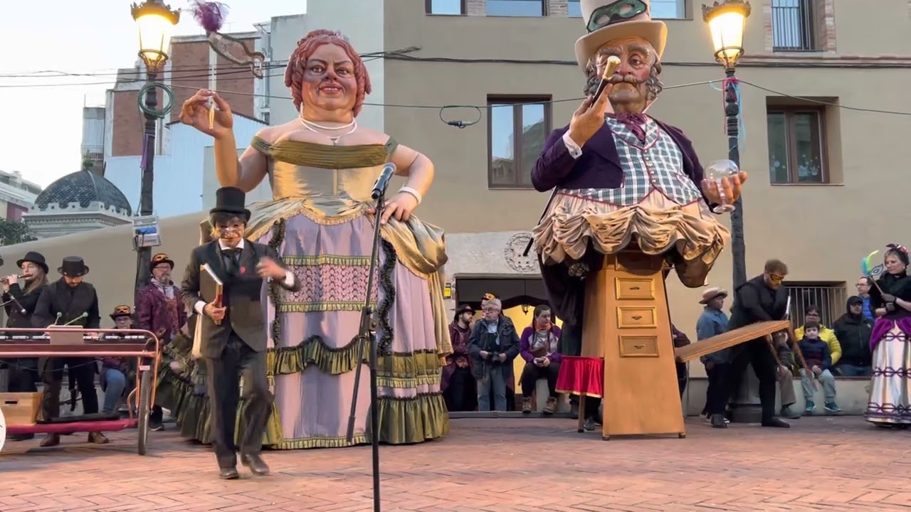 Gegants Els Burgesots, Carnaval de Molins de Rei - 19/02/2023