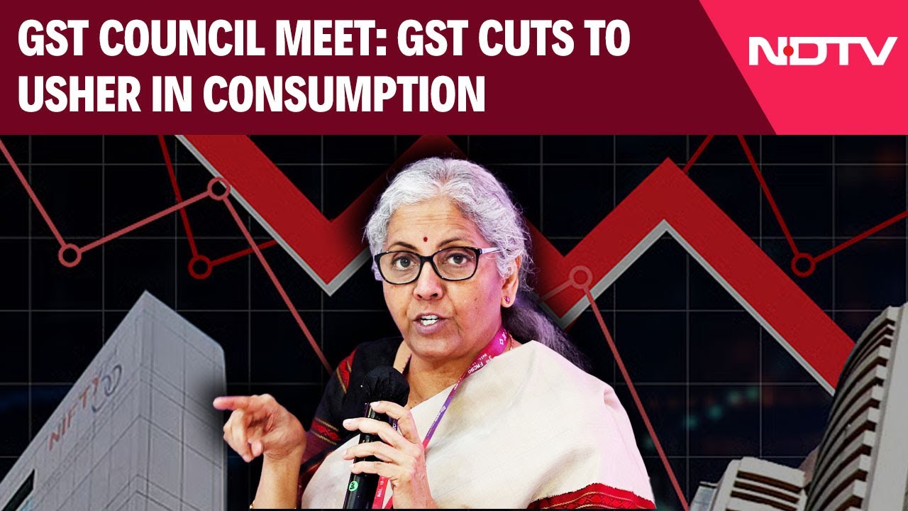 GST Council Meeting Today | GST Council Meeting Today: GST Cuts To Usher In Consumption