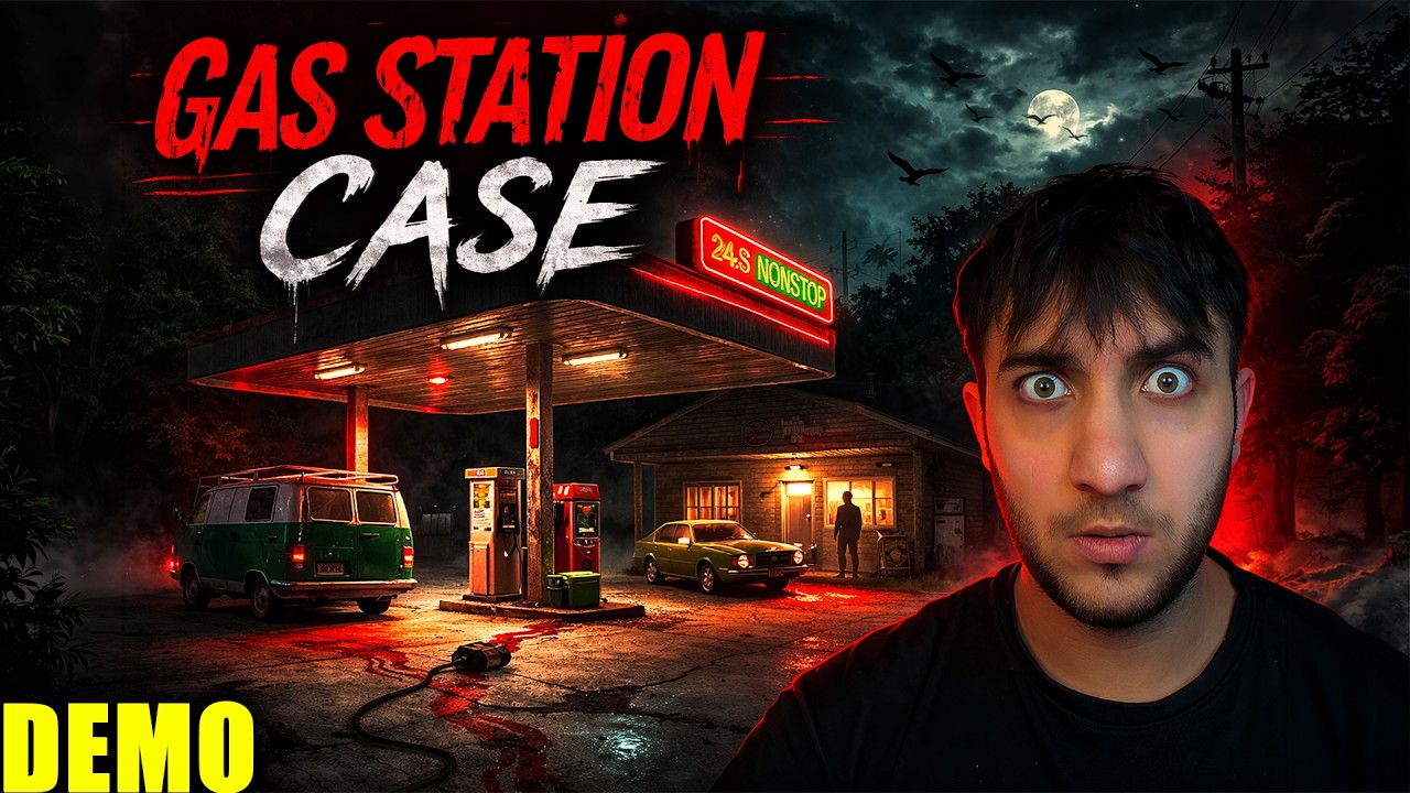 İSTANSYONDAKİ PARANORMAL OLAYLAR 😨 | Gas Station Case ⛽ | DEMO