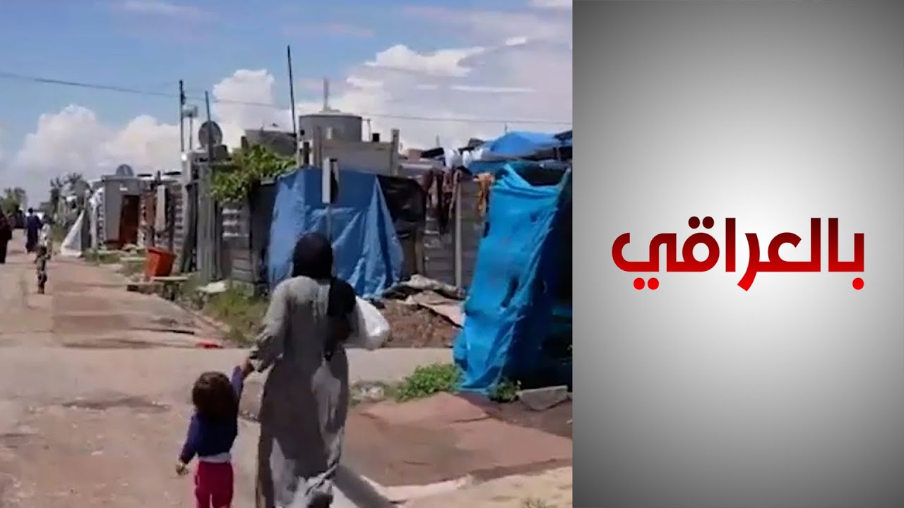 نازحون في مخيم هرشم يشكون ضنك العيش