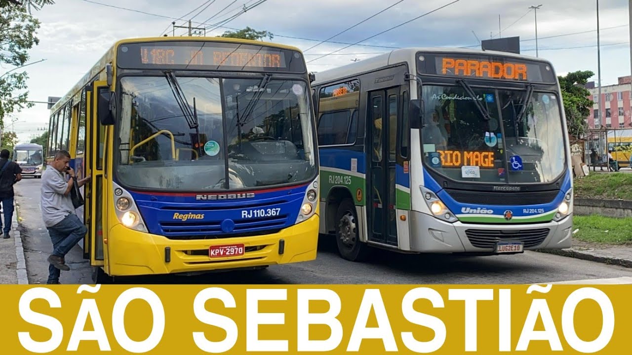 Mercado São Sebastião-RJ - Movimentação de ônibus #45