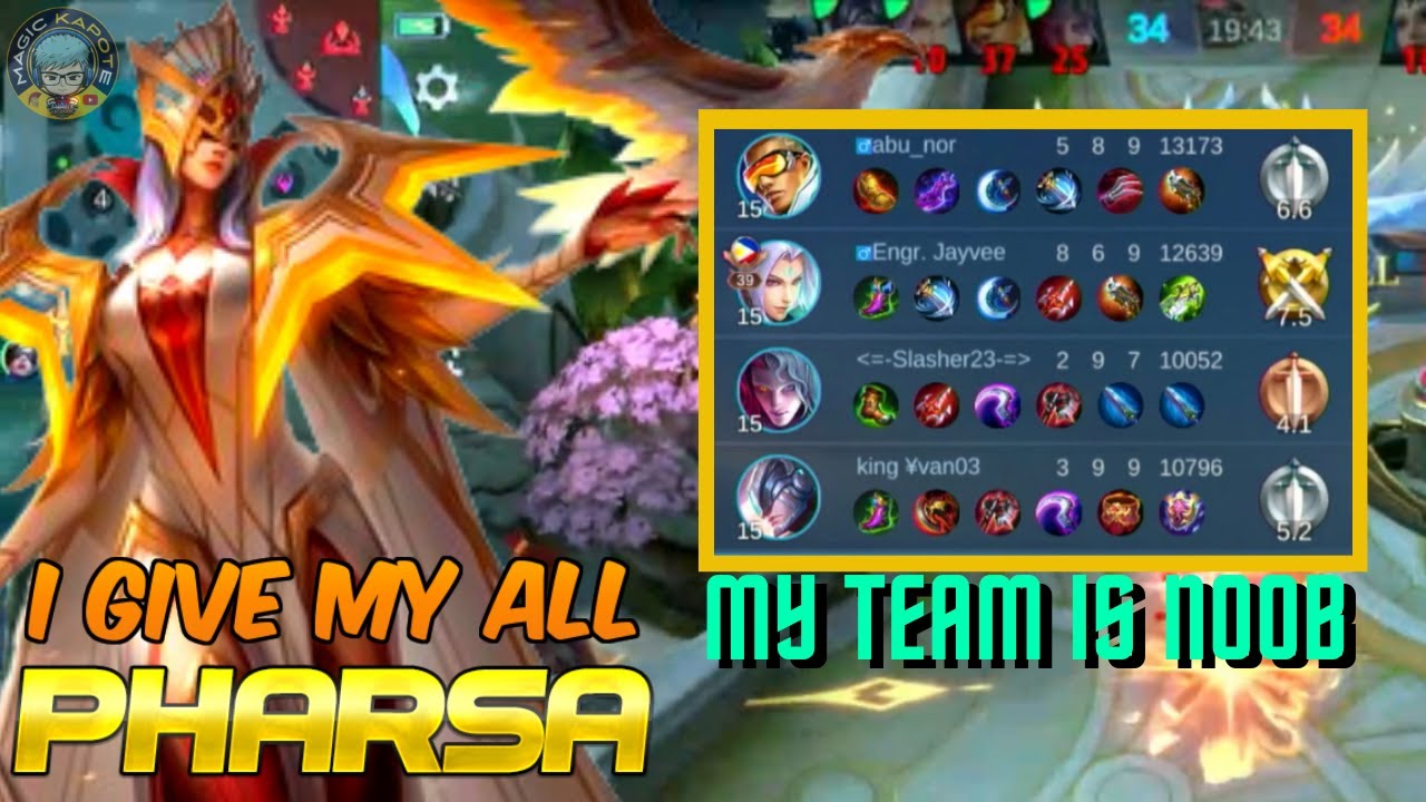 Exploring the Impact of Pharsa Full Magic Damage | Magic Kapote ~ MLBB