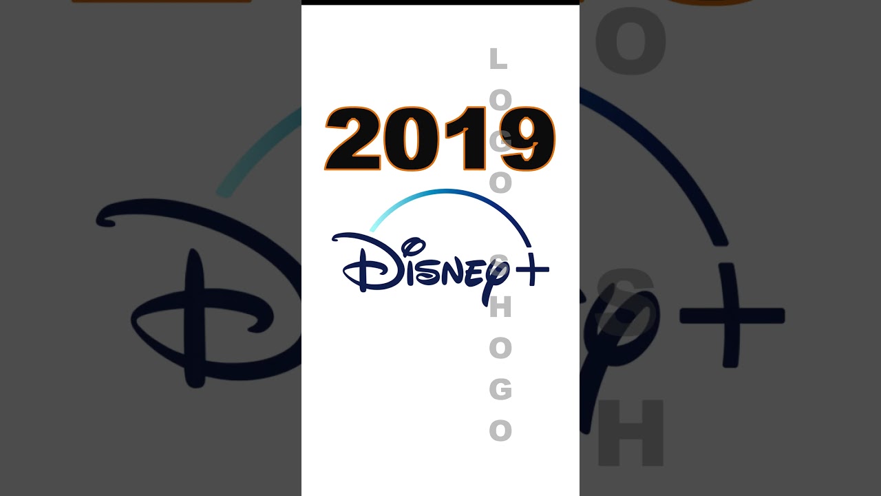 Disney plus Logo Evolution 