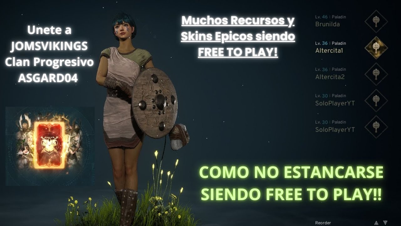 ESTRATEGIA META PARA FARMEAR MUCHOS RECURSOS SIENDO FREE TO PLAY - ODIN VALHALLA RISING GLOBAL