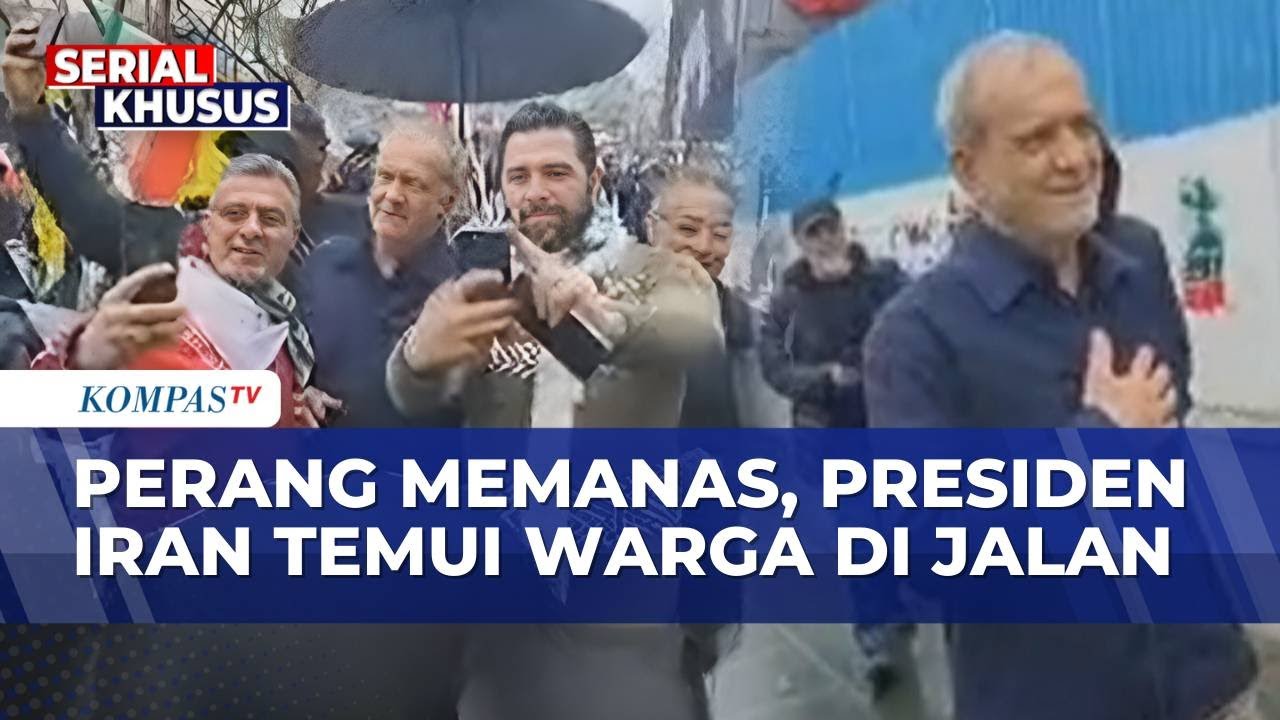 Presiden Iran Turun ke Jalan saat Aksi Hari Quds di Teheran, Temui Warga di Tengah Situasi Perang