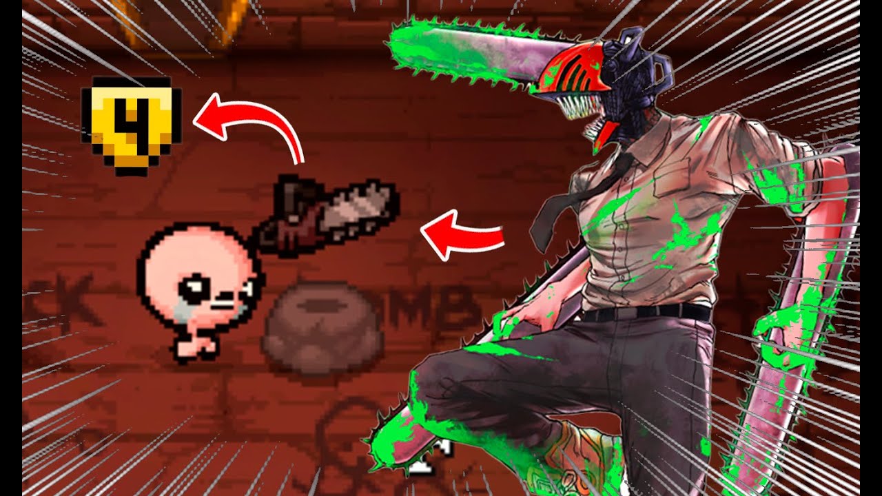 Jugando THE BINDING OF ISAAC pero soy CHAINSAWMAN