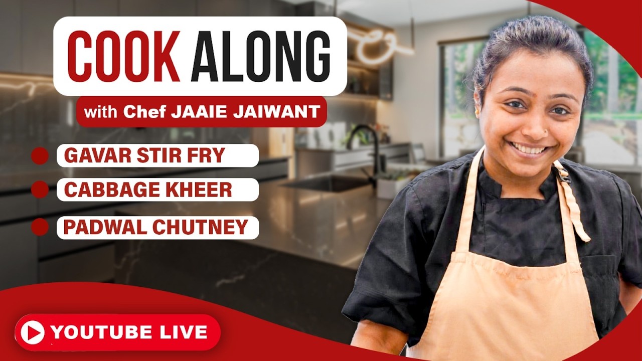 From Boring to Brilliant! Veggie Makeover by Chef Jaaie Jaiwant LIVE @sanjeevkapoorkhazana
