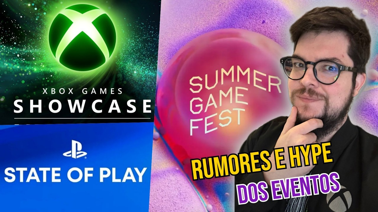 RUMORES! O que esperar da Summer Game Fest, State of Play e Xbox Games Showcase?