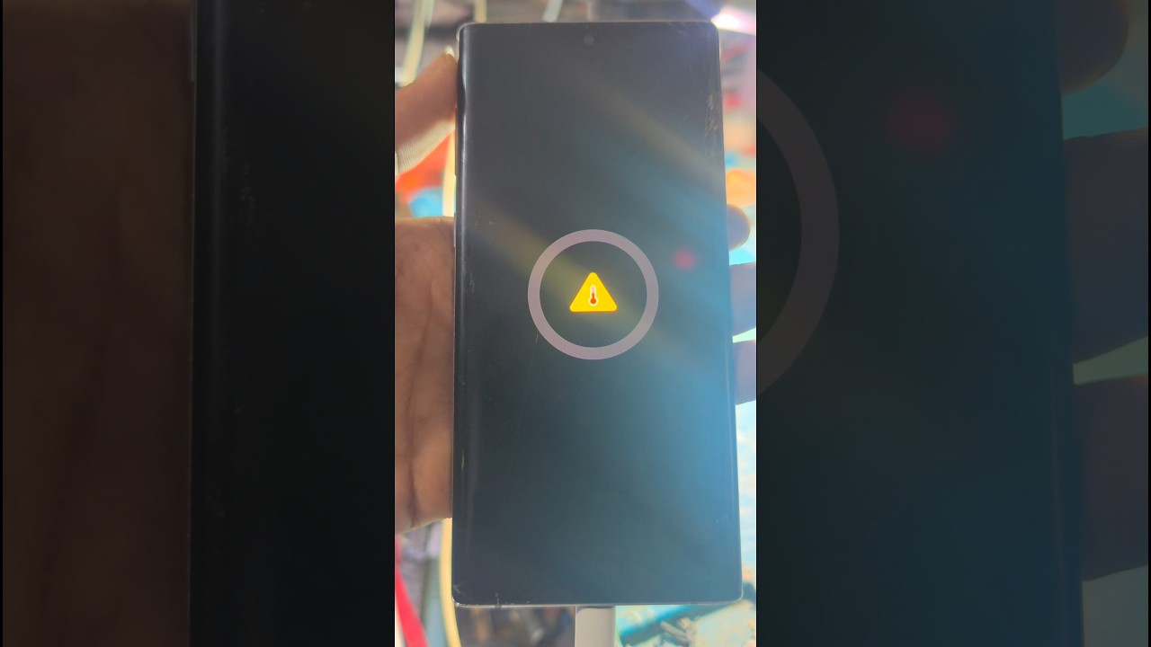 How to fix samsung note 10 charging error 