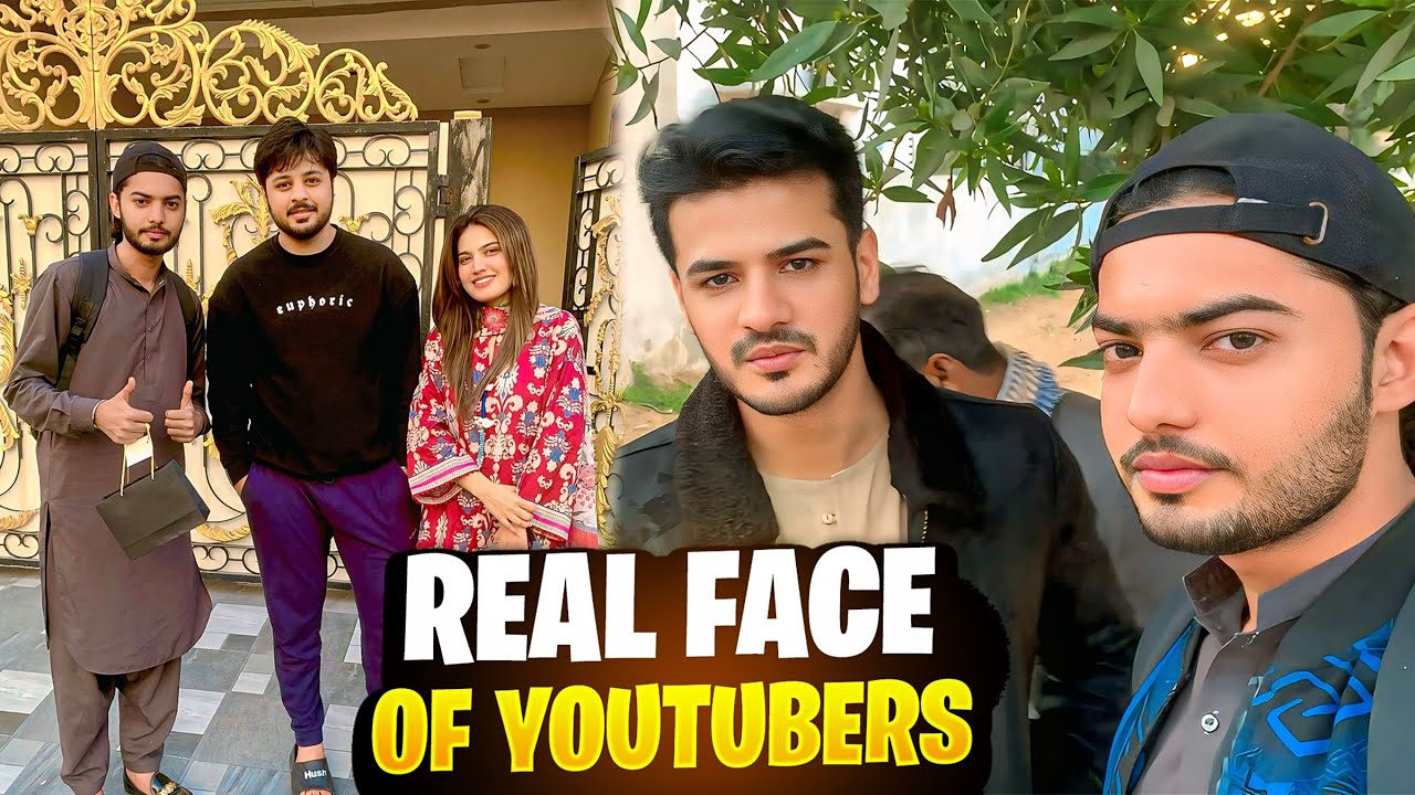 Real face of Pakistani YouTubers 😱! Part 1