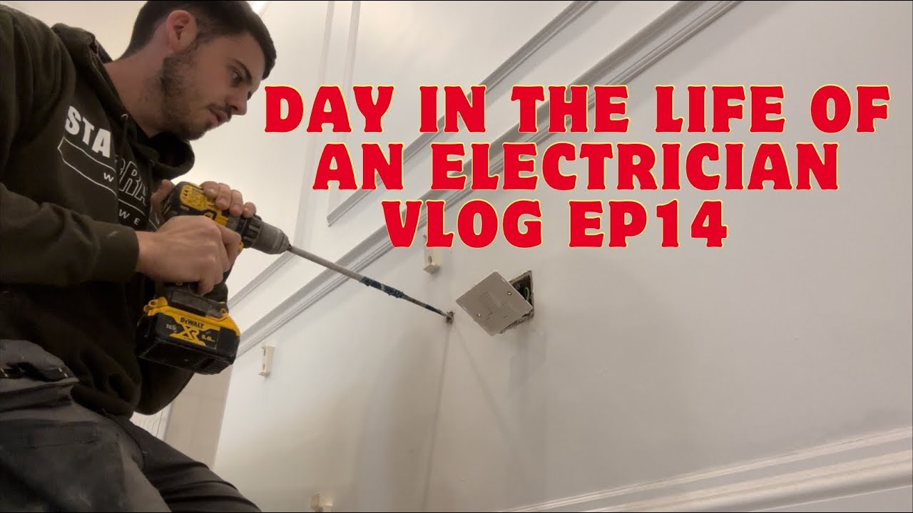 Day in the life of an electrician Vlog Ep14