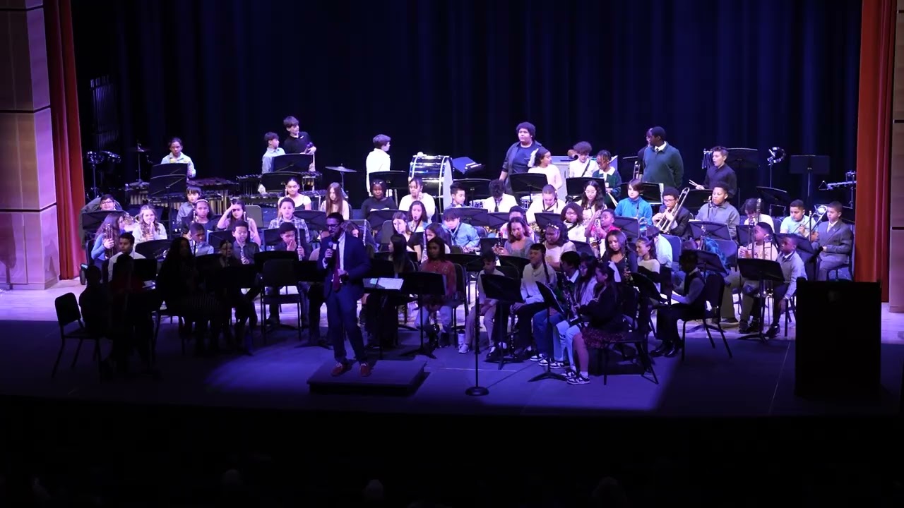 O'Donnell Middle School 6th Grade Winter Band Concert 2026