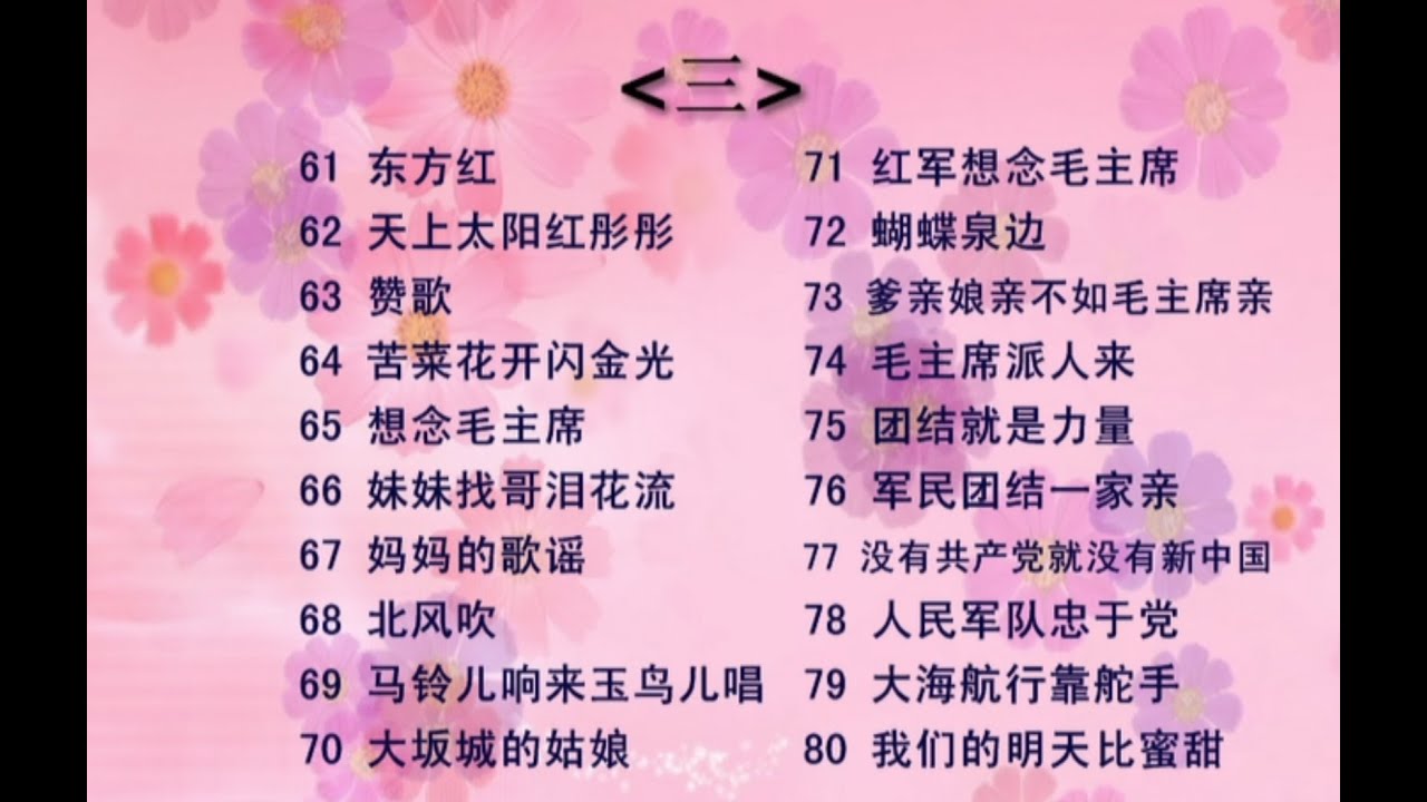 Chinese Folk/Country Music 中国民族音乐经典 03 from 1940s-2000s