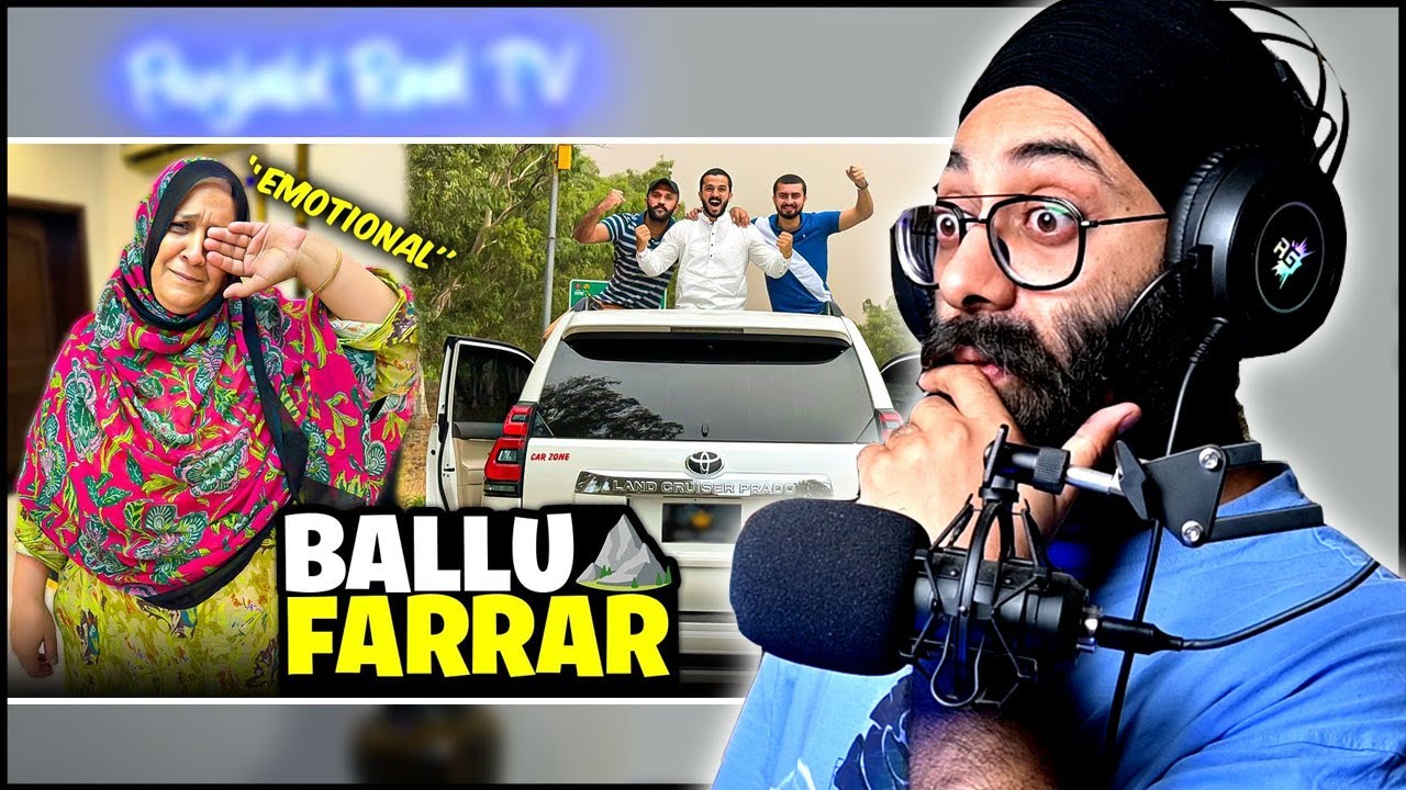 Indian Reaction on Ballu Farrar ho gyaa | PunjabiReel TV Extra