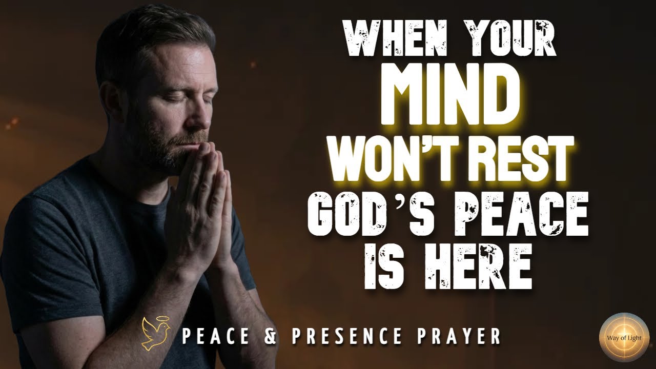Find Rest in God’s Presence | A Prayer for Peace, Calm, and Inner Stillness
