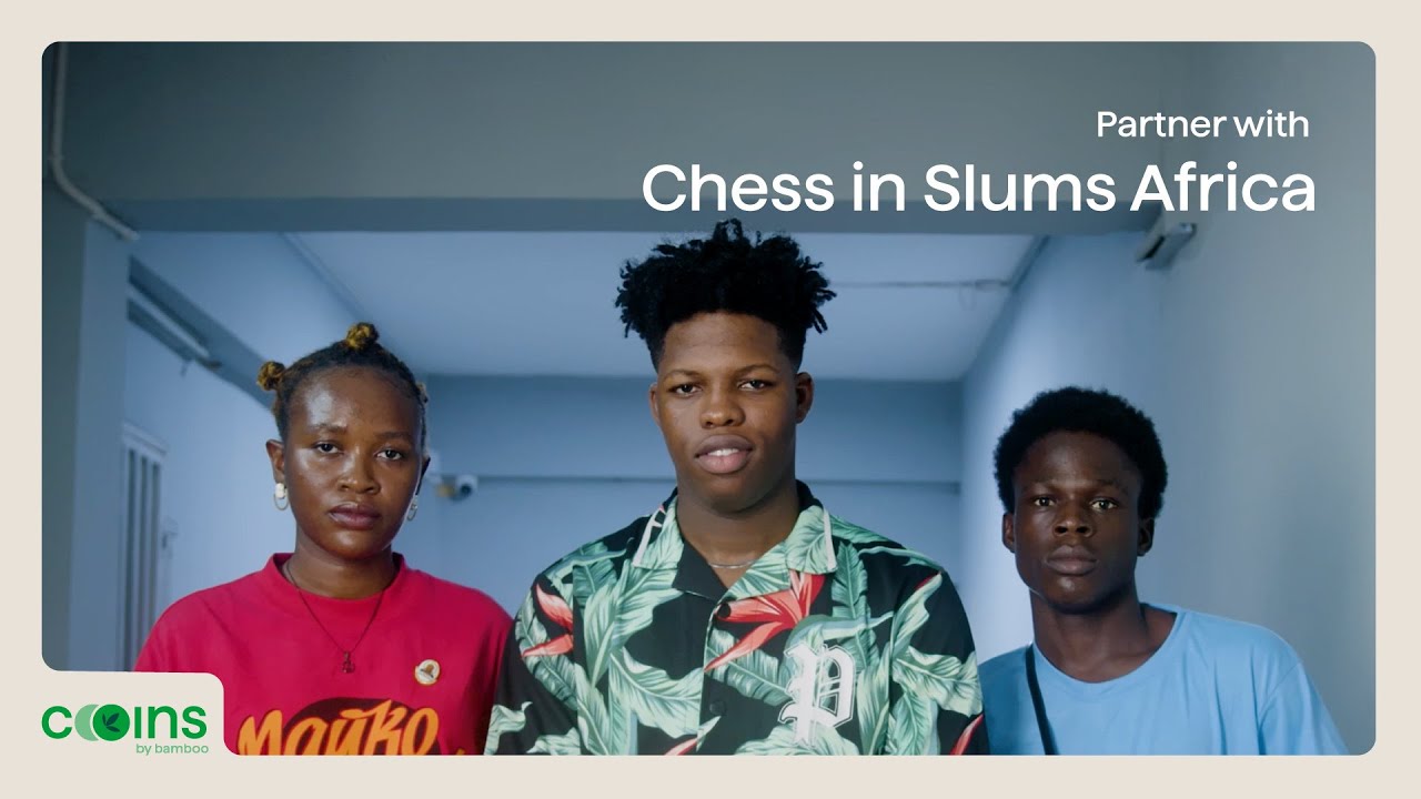 Coins by Bamboo X Chess in Slums Africa