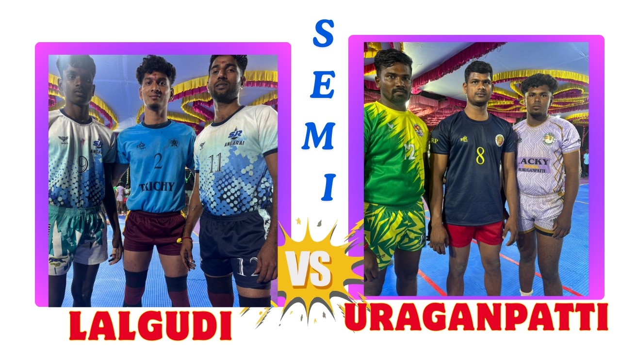 2ND SEMI FINAL|LALKUDI   [VS ] URANGANPATTI | KARUPUKUDI  KABADDI | SVR SPORTS | KB | 2026