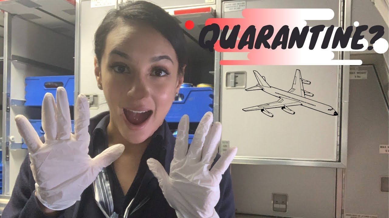 FLIGHT ATTENDANT WORKING DURING CORONAVIRUS! | Flight Attendant Life