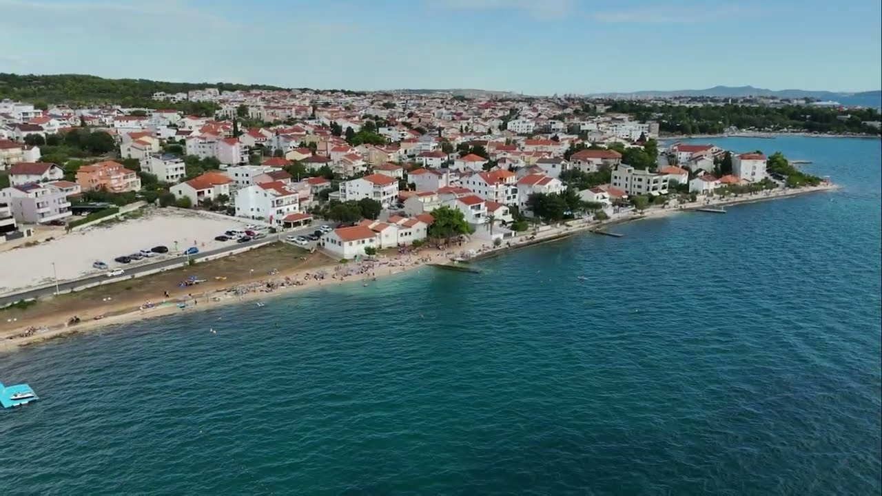 Zadar Croatia 🇭🇷 | Sunset at the Beach 🌅 | Cinematic Travel Video